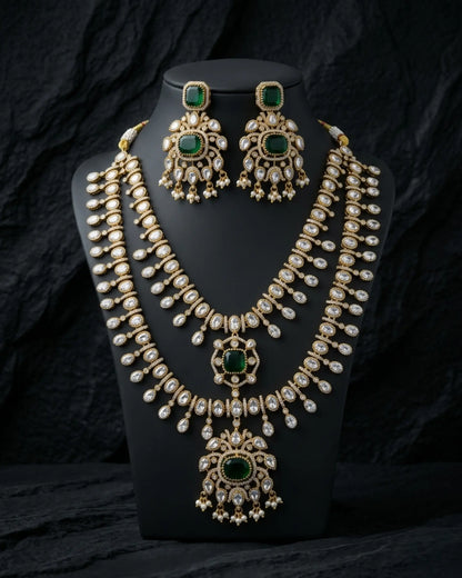 Nizm Dual Layered Necklace Set Zestro