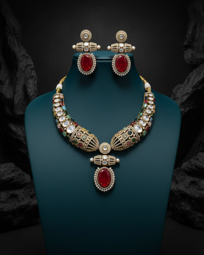 Ridhima Regal Necklace Set