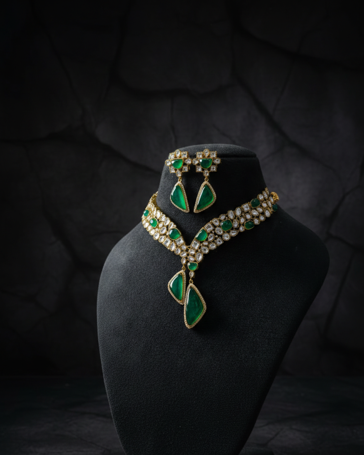 Royal Drop Necklace Set