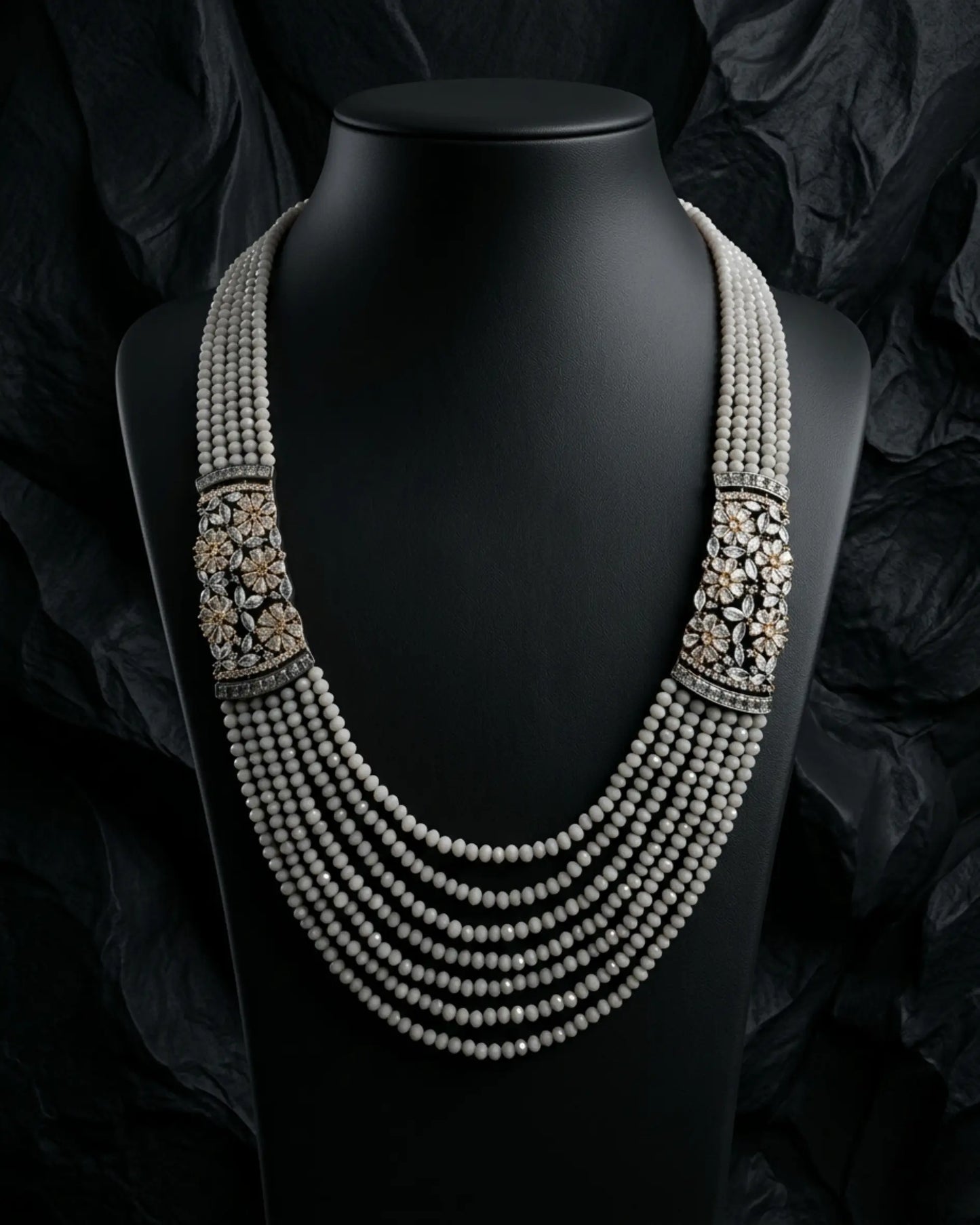 Ruhi Onyx Mala Set Zestro