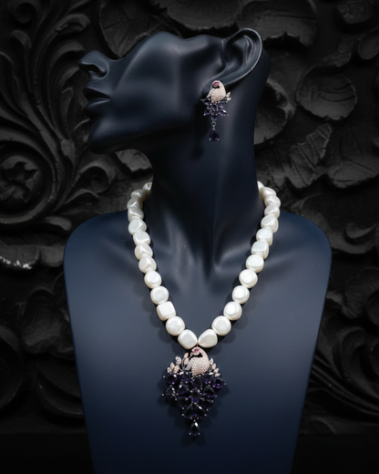 Ziya Elegant Pearl Set