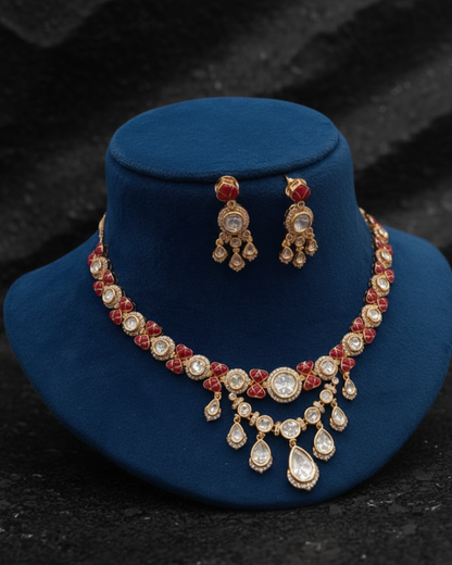 Zohra Kundan Grace Set