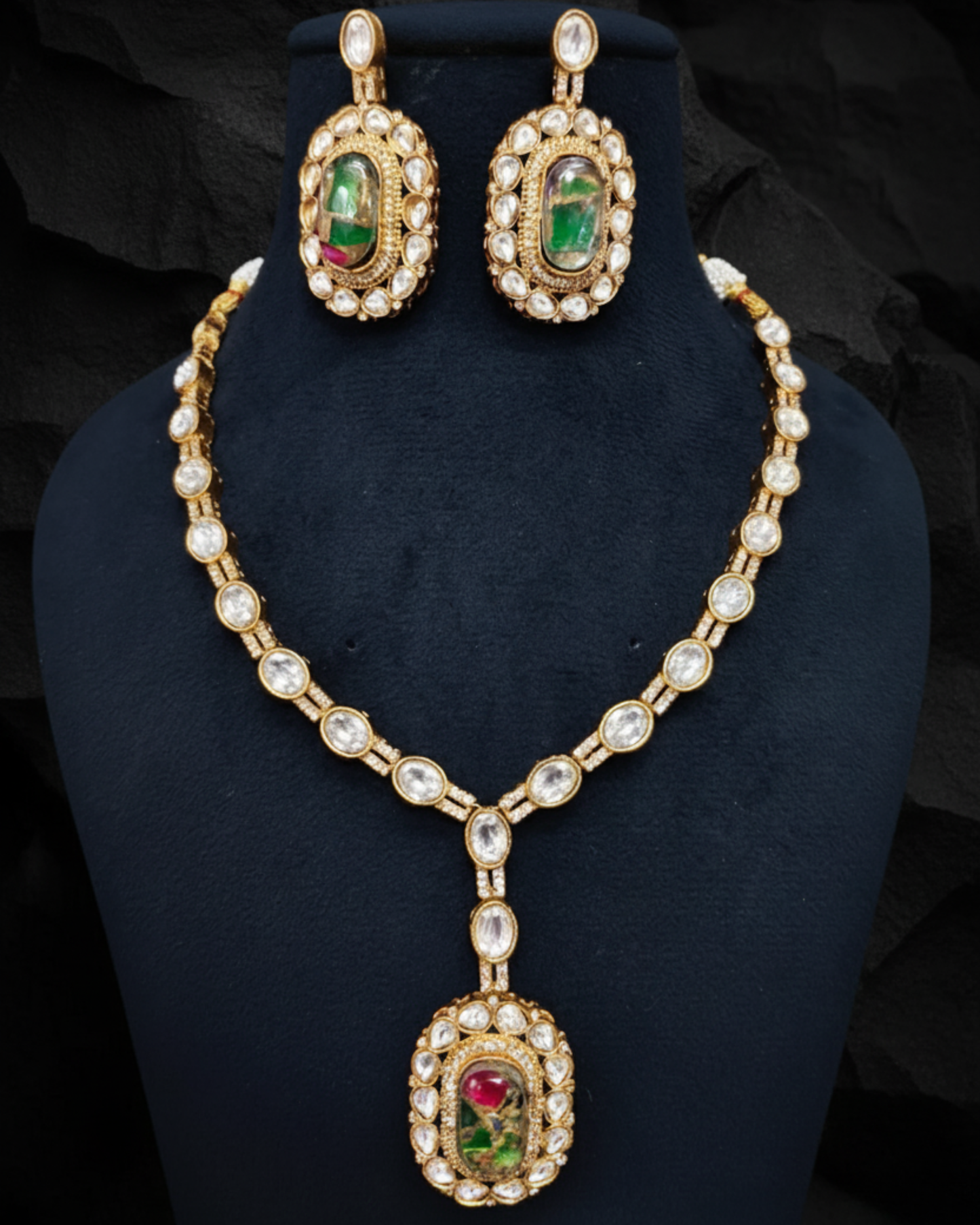 Nandini Heritage Pendant Set