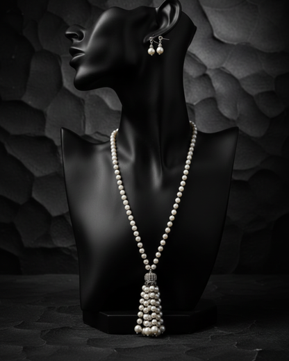 Pearl Fall Tassel Set
