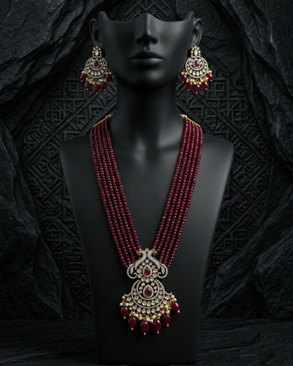 Rajputana Mayur Mala Set