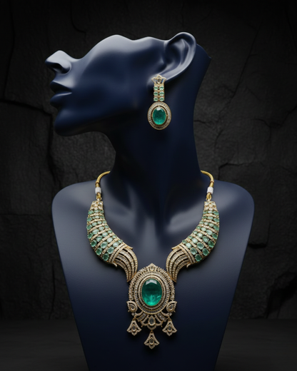 Rajwada Viraasat Necklace Set