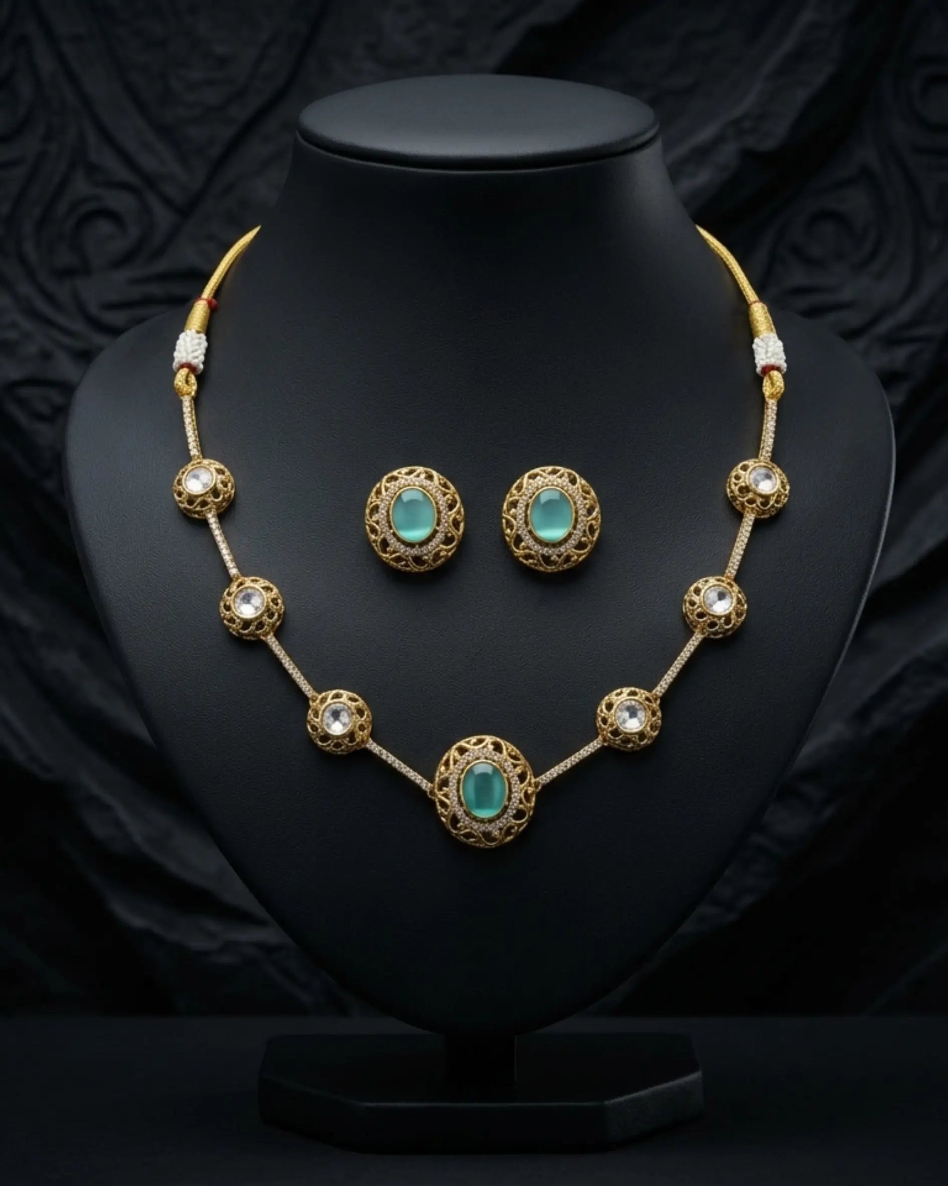 Gemstone Necklace Set Zestro
