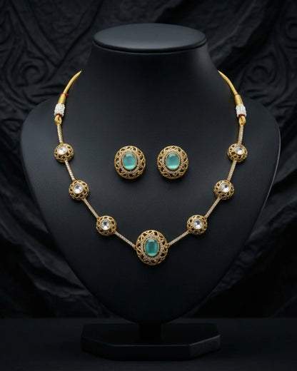 Gemstone Necklace Set Zestro