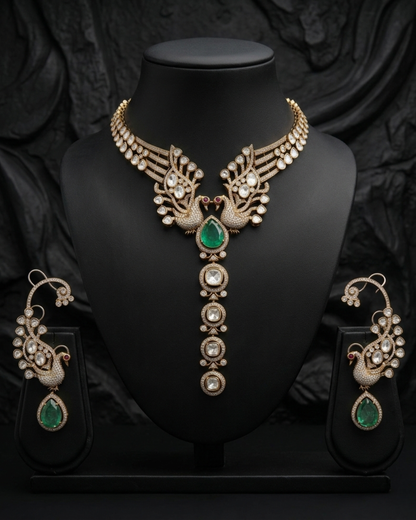 Mayurika Kundan Necklace Set
