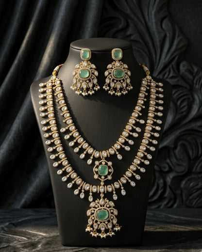Nizm Dual Layered Necklace Set Zestro