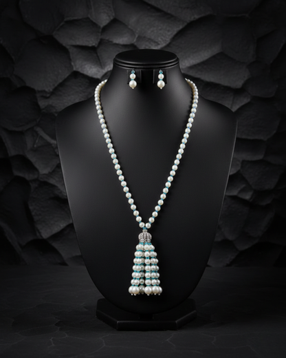 Pearl Fall Tassel Set