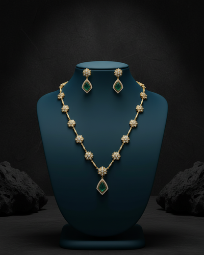 Iraa Floral Grace Necklace Set