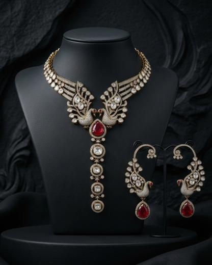 Mayurika Kundan Necklace Set