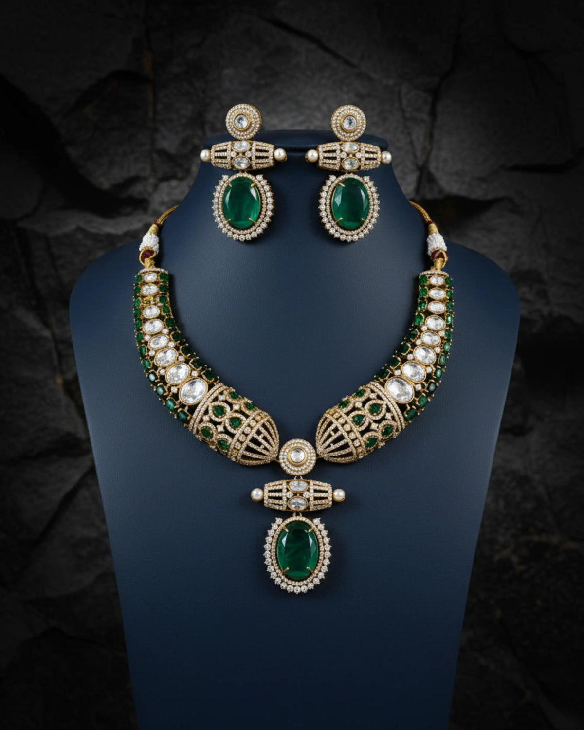 Ridhima Regal Necklace Set Zestro