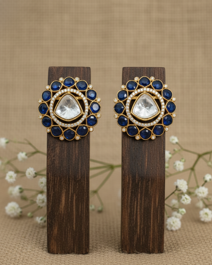 Mehar Polki Studs