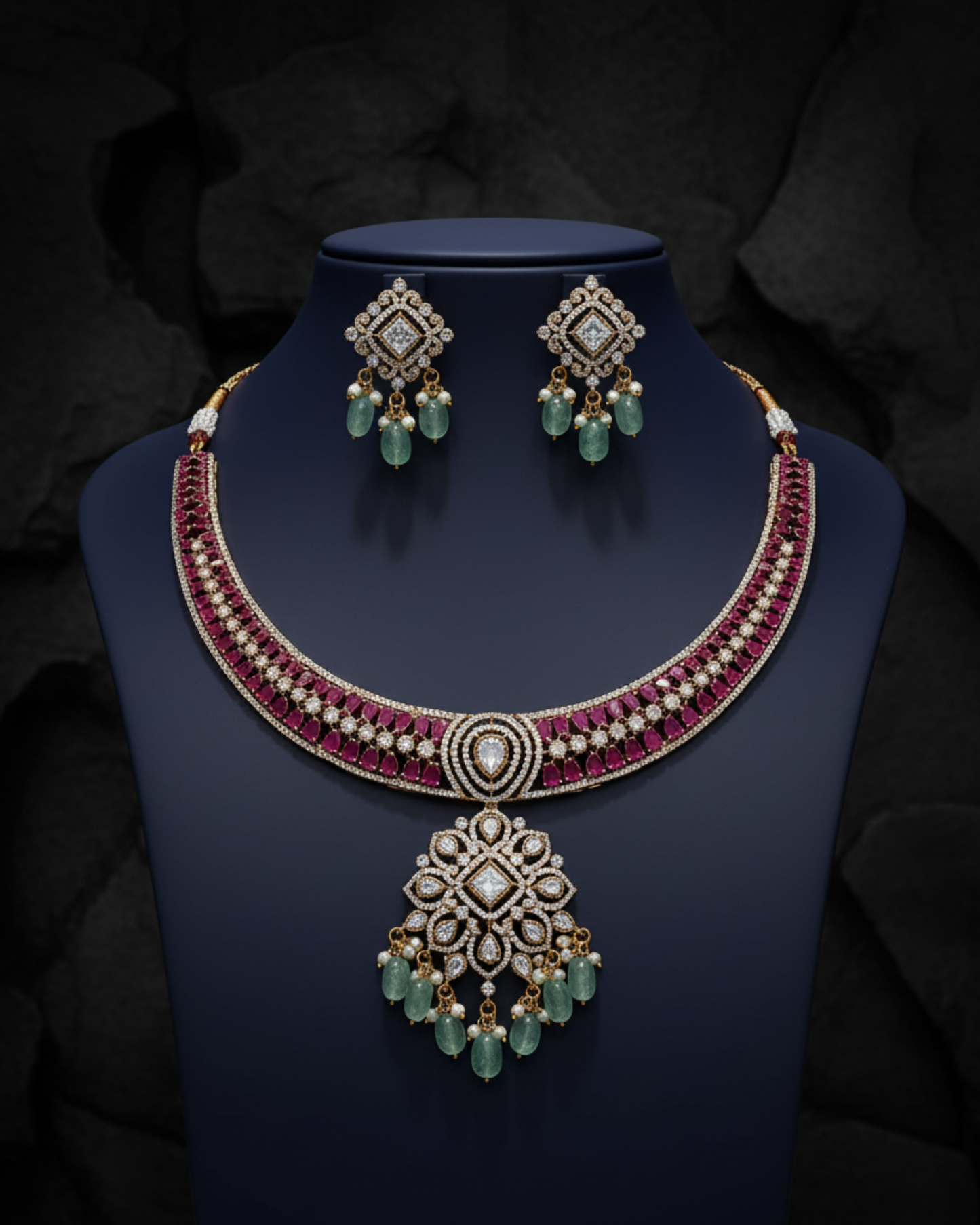 Adira Kundan Necklace Set