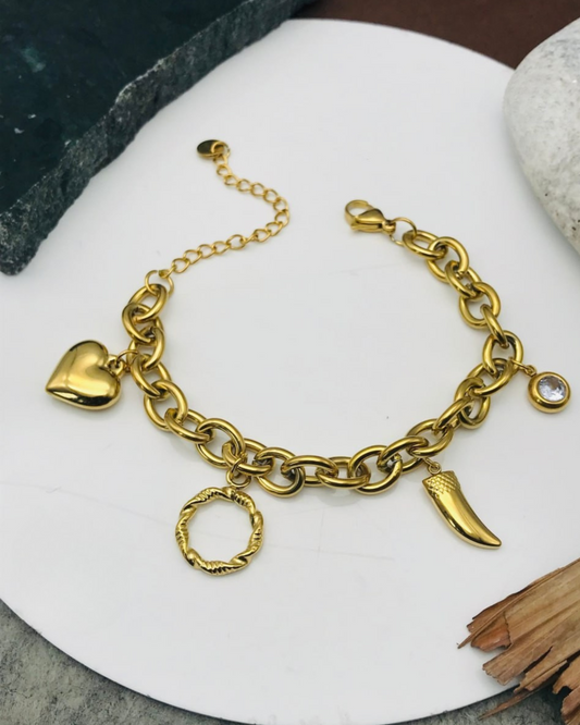 Charm Link Bracelet