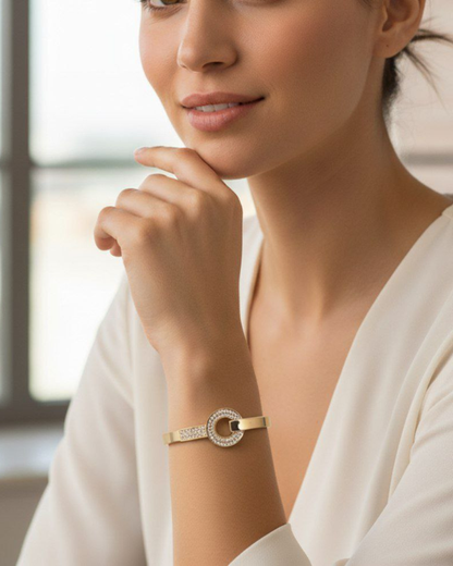 Circle Hinged Bracelet