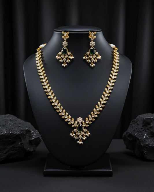 Crimson Necklace Set Zestro