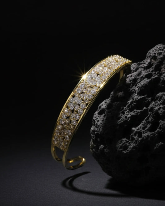 Crystal Royale Cuff Bracelet Zestro