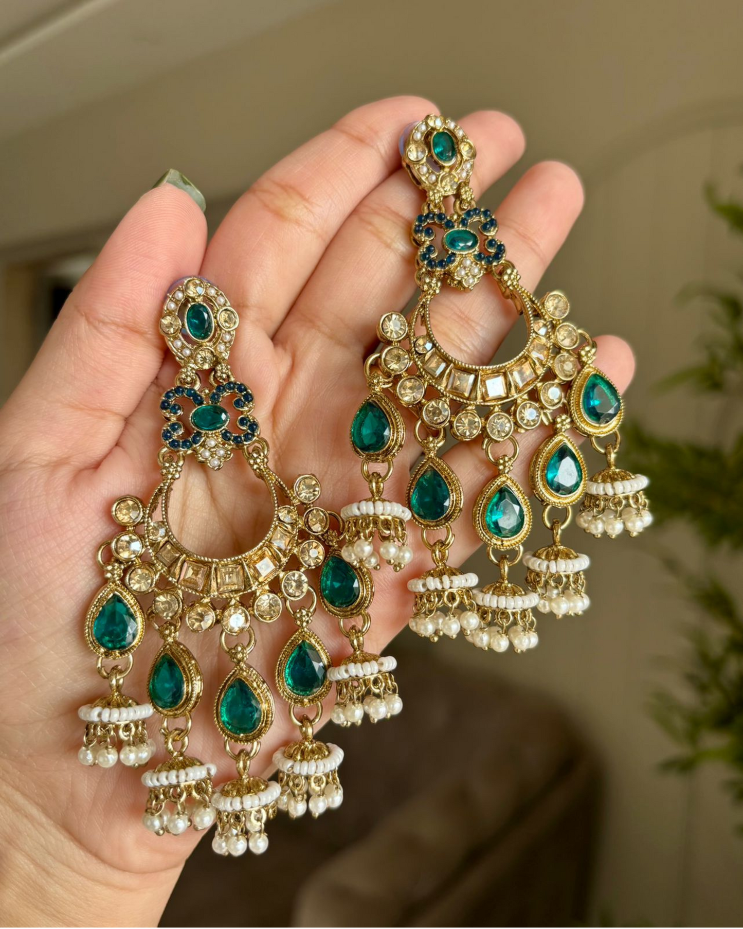 Diya Jhumar Earrings