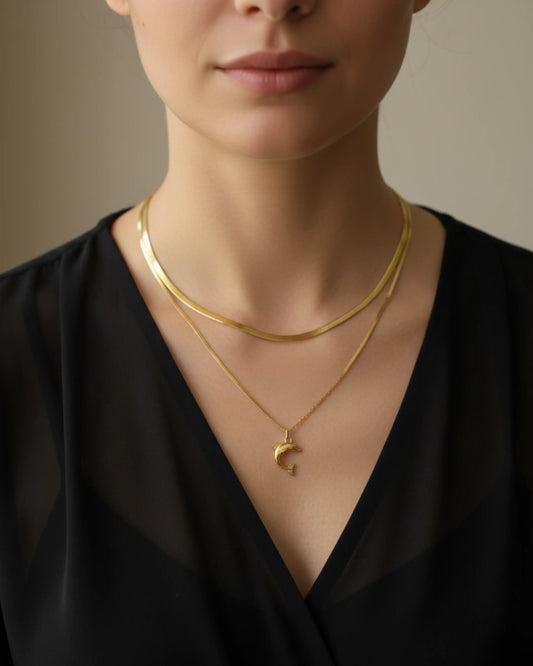 Dolphin Necklace Zestro