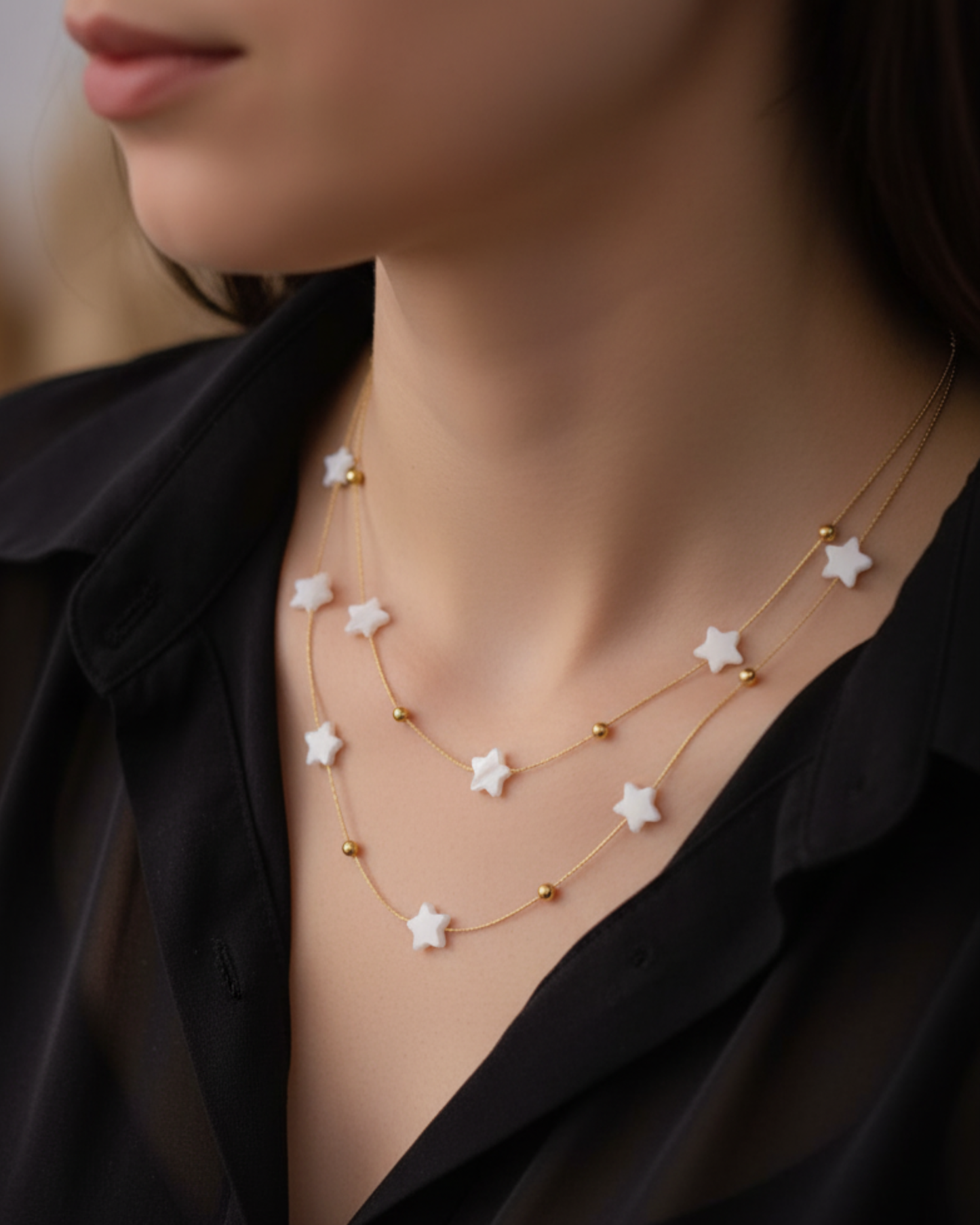 Dual-Strand Neckpiece