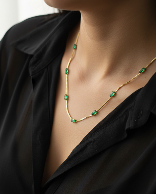 Emerald Allure Chain