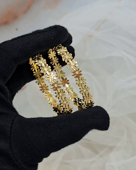 Floral Kada Bracelet
