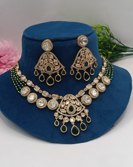 Imperial Grace Kundan Set