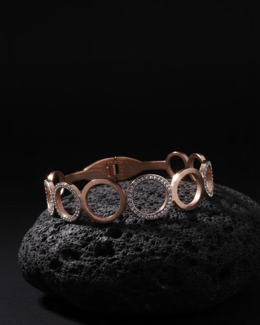 Interlocking Orbit Openable Bracelet