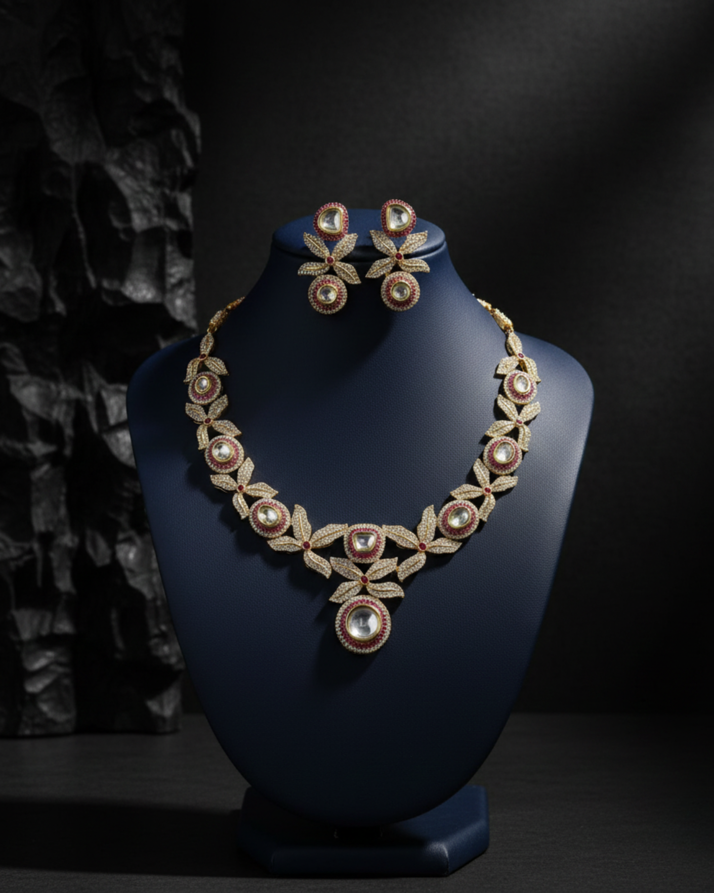 Marigold Bloom Necklace Set