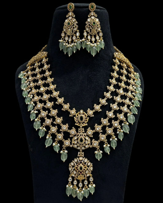 Mint Majesty Necklace Set Zestro