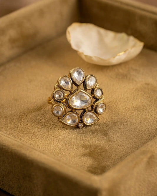 Noor Mandala Statement Ring Zestro