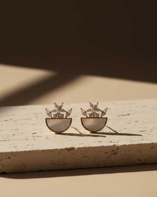 Opal Rise Studs