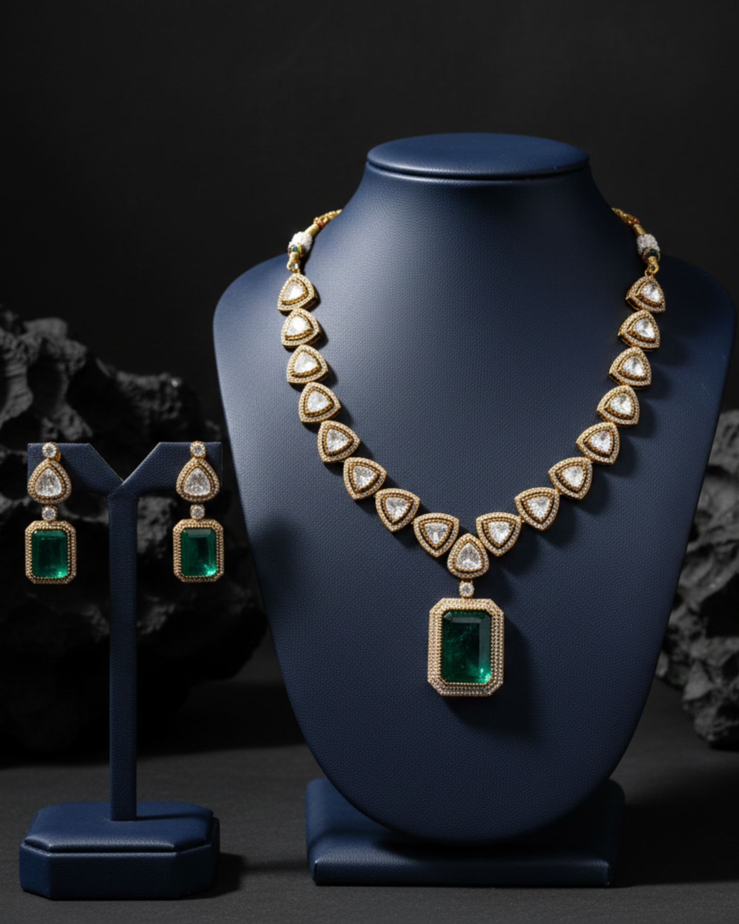 Pearl Prism Elegance Necklace Set