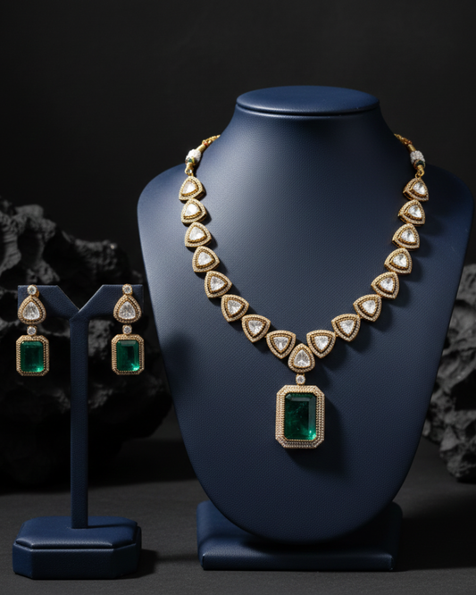 Pearl Prism Elegance Necklace Set