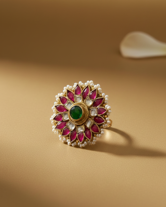 Petal Crest Ring