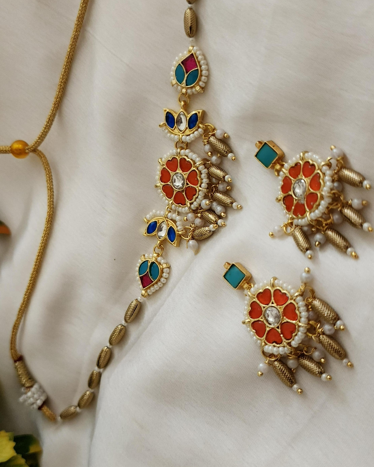 Phoolkari Choker Set