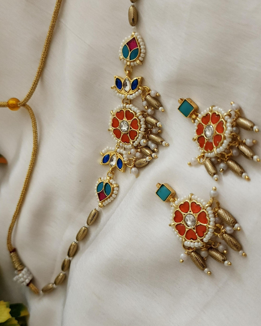 Phoolkari Choker Set