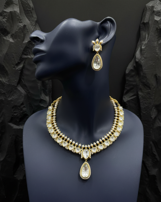 Pragya Kundan Necklace Set