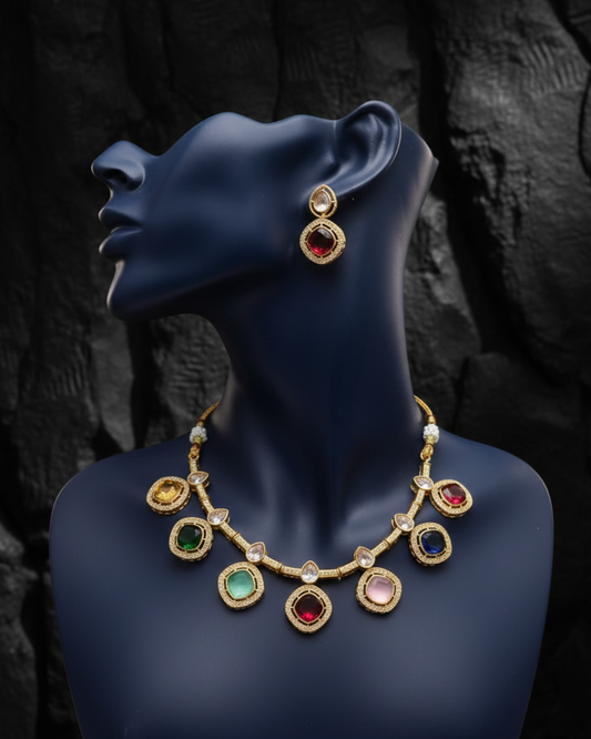 Rang Mahal Necklace Set