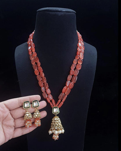 Rasika Paachi Kundan Set Zestro