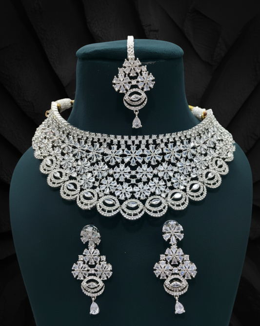 Shanaya Radiance AD Necklace Set