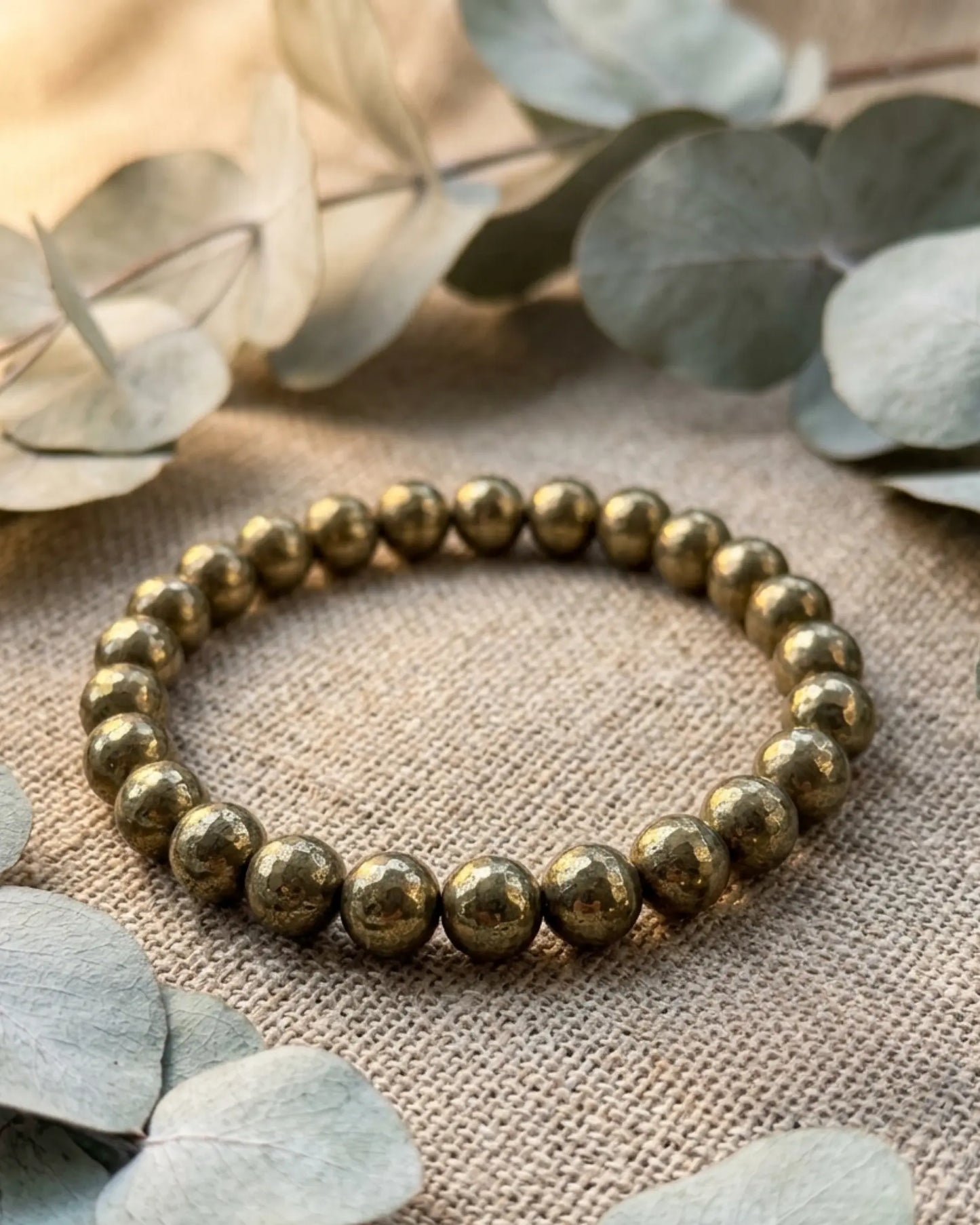 Shield Pyrite Bracelet Zestro