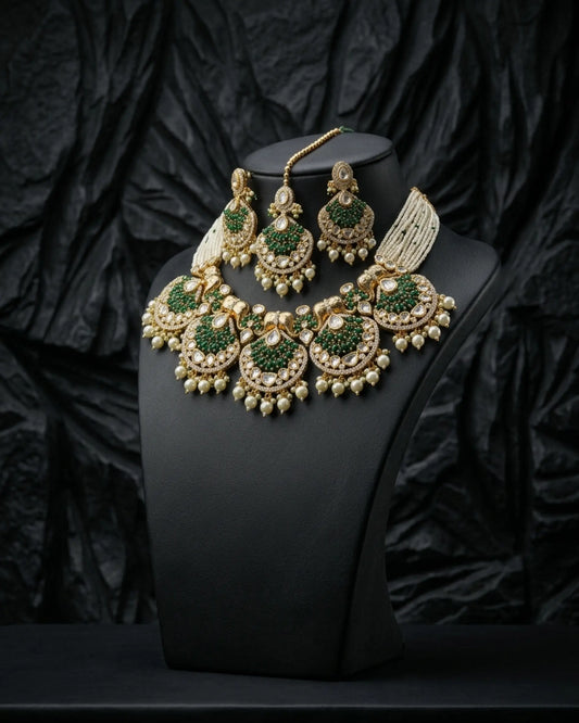 Shree Pearl Necklace Set Zestro