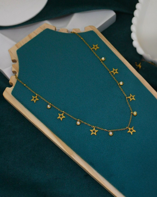Stone Charm Necklace