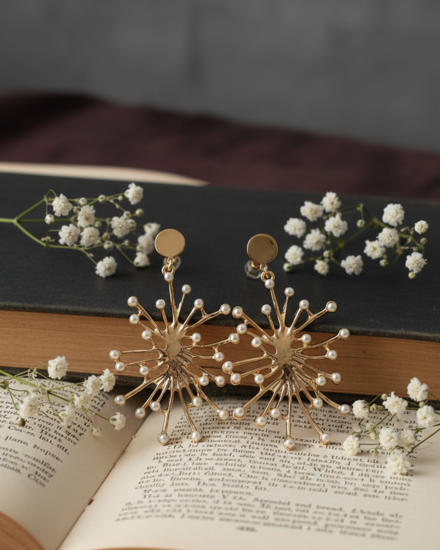 The Pearl Burst Earrings