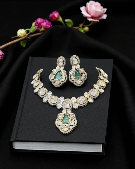 Vanshi Kundan Necklace Set