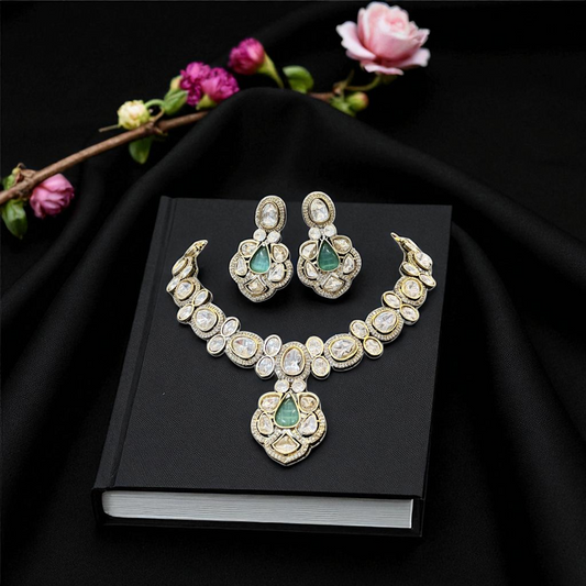Vanshi Kundan Necklace Set
